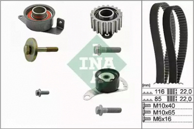 WILMINK GROUP wg1251281 -  Комплект ремня ГРМ